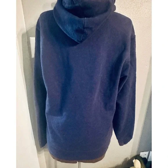 Colorado Flag Graphic Hoodie Sweatshirt Pullover Athleisure Comfy Blue - Picture 2 of 3